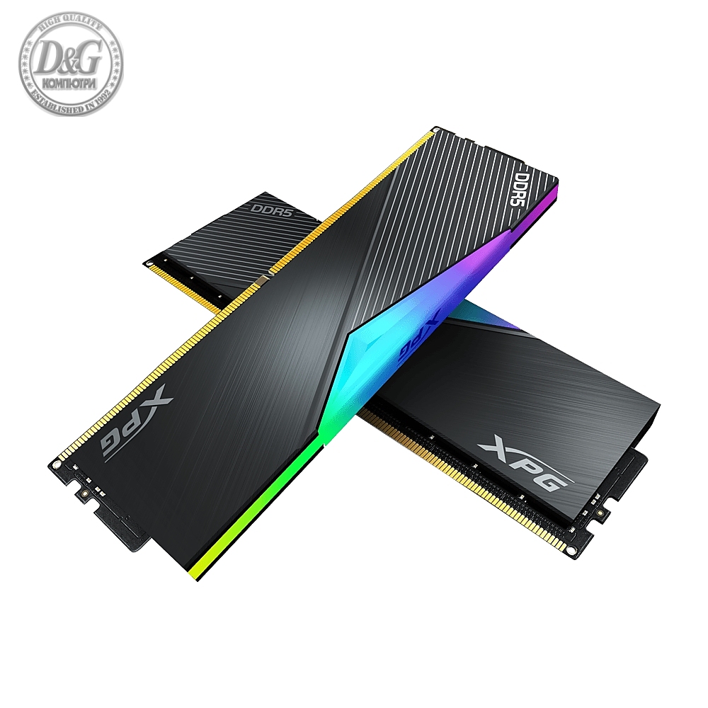 ADATA LANCER RGB 32GB (2x16GB) DDR5 6000 MHz U-DIMM Black