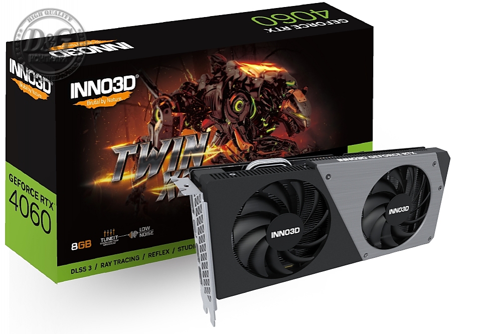 Inno3D GeForce RTX 4060 8GB GDDR6 Twin X2