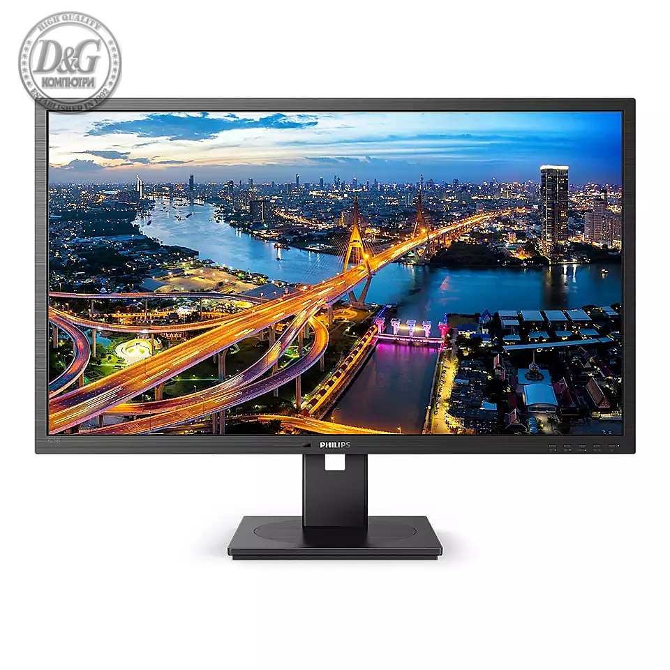 Philips 325B1L, 31.5" IPS WLED, 2560x1440@75Hz, 4ms GtG, 250cd m/2, 1200:1, DCR 50M:1, Adaptive Sync, FlickerFree, Low Blue Mode, 3Wx2, Tilt, Height Adjust, Pivot, Swivel, 2xHDMI, DP, USB hub