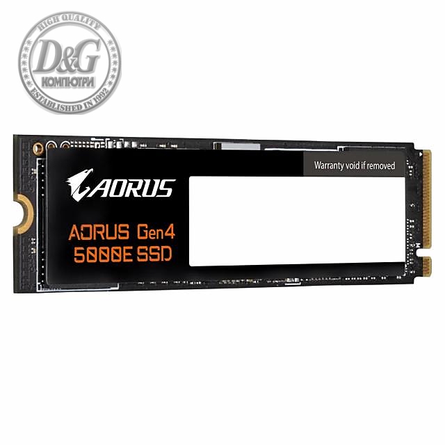 Solid State Drive (SSD) Gigabyte AORUS 5000E 1TB, NVMe, PCIe Gen4