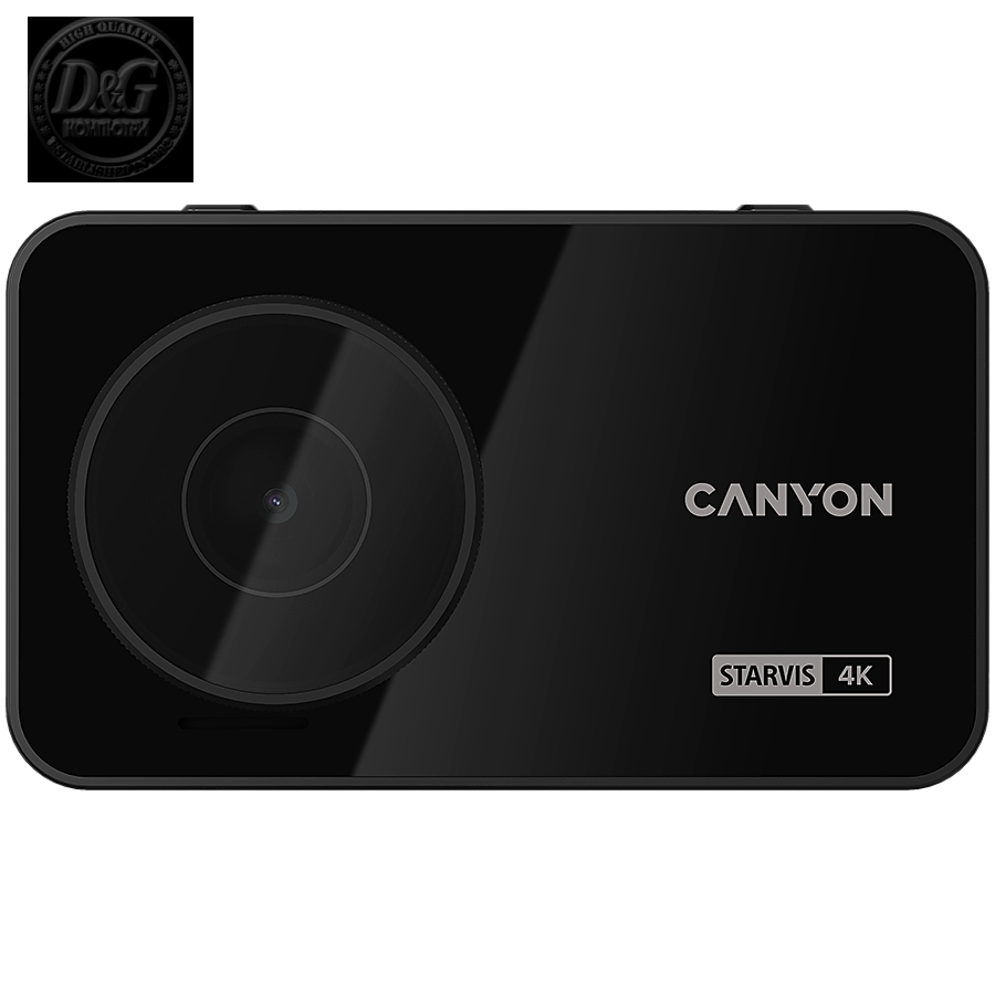 Canyon RoadRunner CDVR-40GPS, 3.0'' IPS(640x360), touchscreen, UHD 4K 3840x2160@30fps, WQHD 2.5K 2560x1440@60fps, NTK96670, 8 MP CMOS Sony Starvis IMX415 image sensor, 8 MP cam, 140° Viewing Angle, Wi-Fi, GPS, Video camera database, USB-C,