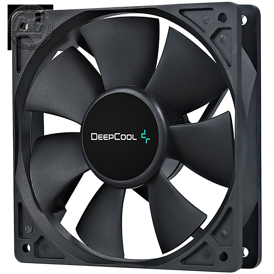 DeepCool XFAN 120, 3-pin + Molex, 1300±10%RPM, Hydro Bearing, 2 Year Warranty