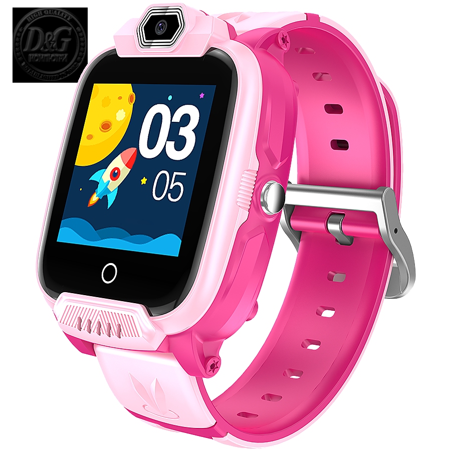 CANYON Jondy KW-44, Kids smartwatch, 1.44''IPS colorful screen 240*240,  ASR3603S, Nano SIM card, 192+128MB, GSM(B3/B8), LTE(B1.2.3.5.7.8.20) 700mAh battery, built in TF card: 512MB, GPS,compatibility with iOS and android, Pink, host: 53.3*43.5*16mm strap