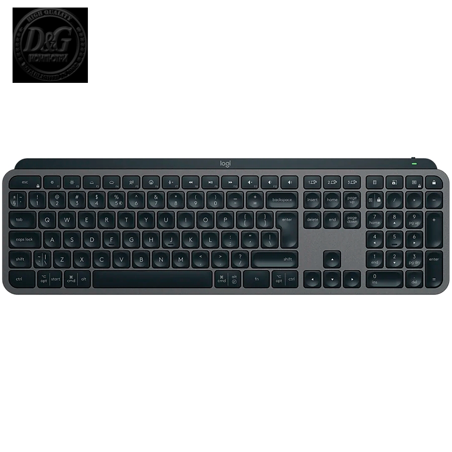 LOGITECH MX Keys S Bluetooth Illuminated Keyboard - GRAPHITE - US INT'L