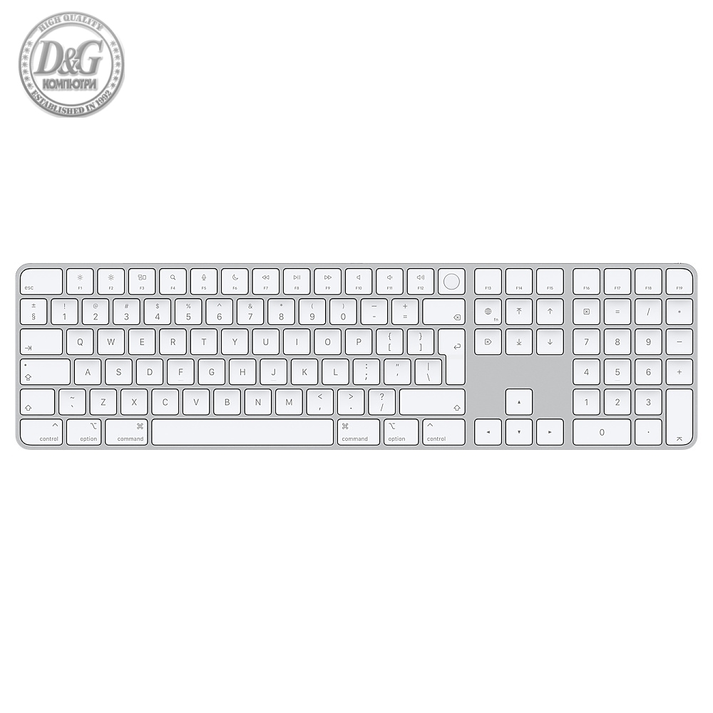 Apple Magic Keyboard with Touch ID and Numeric Keypad for Mac computers with Apple silicon - International English