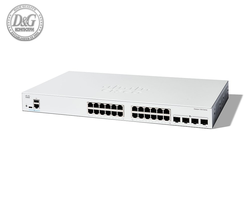 Cisco Catalyst 1200 24-port GE, 4x10G SFP+