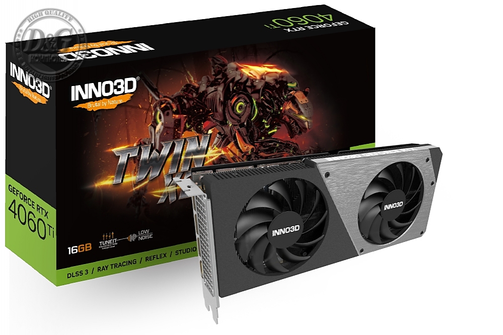 Inno3D GeForce RTX 4060 Ti 16GB GDDR6 Twin X2