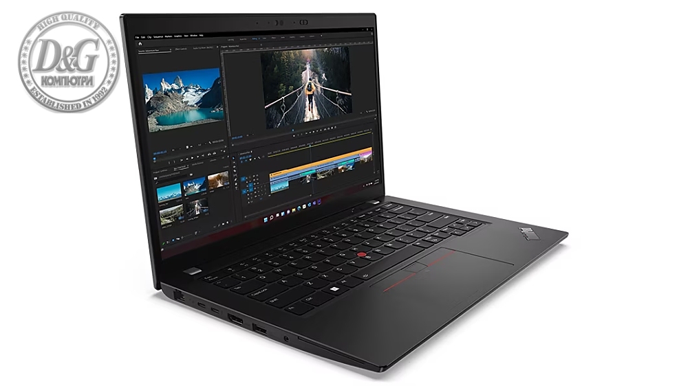 Lenovo ThinkPad L14 G4 Intel Core i5-1335U (up to 4.6GHz, 12MB), 16GB DDR4 3200MHz, 512GB SSD, 14" FHD (1920x1080) IPS AG, Intel Iris Xe Graphics, FHD&IR Cam, Backlit KB, FPR, WLAN, BT, Win11Pro, 3Y CCI