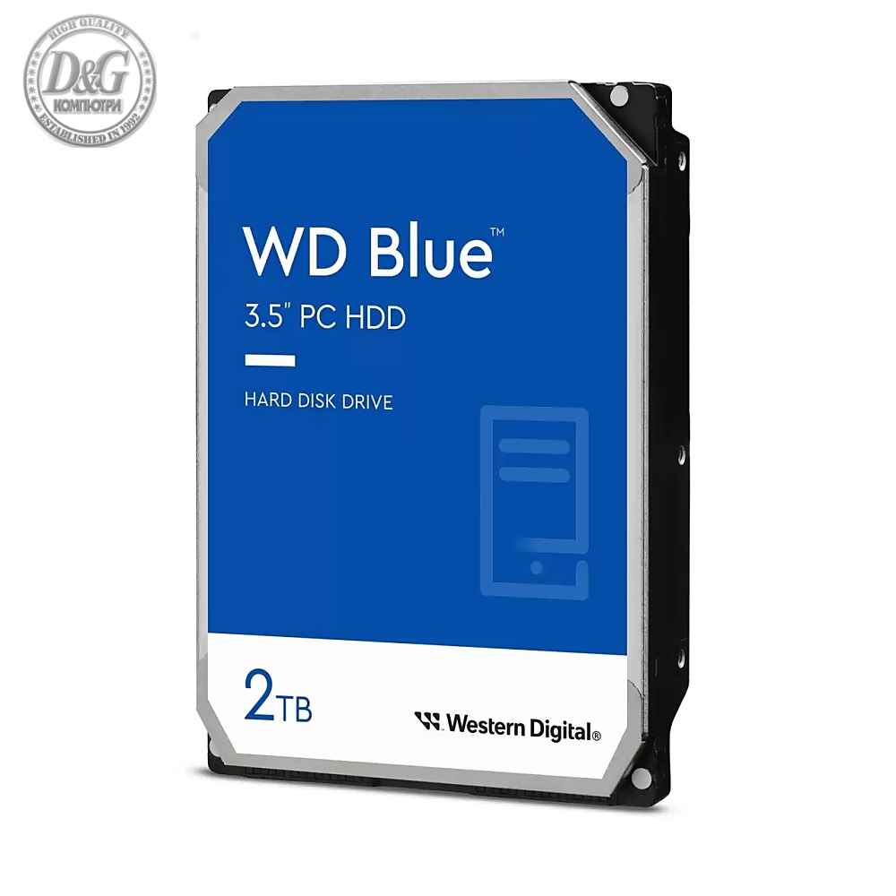 Western Digital Blue 2TB ( 3.5'', 256MB, 7200 RPM, SATA 6Gb/s )