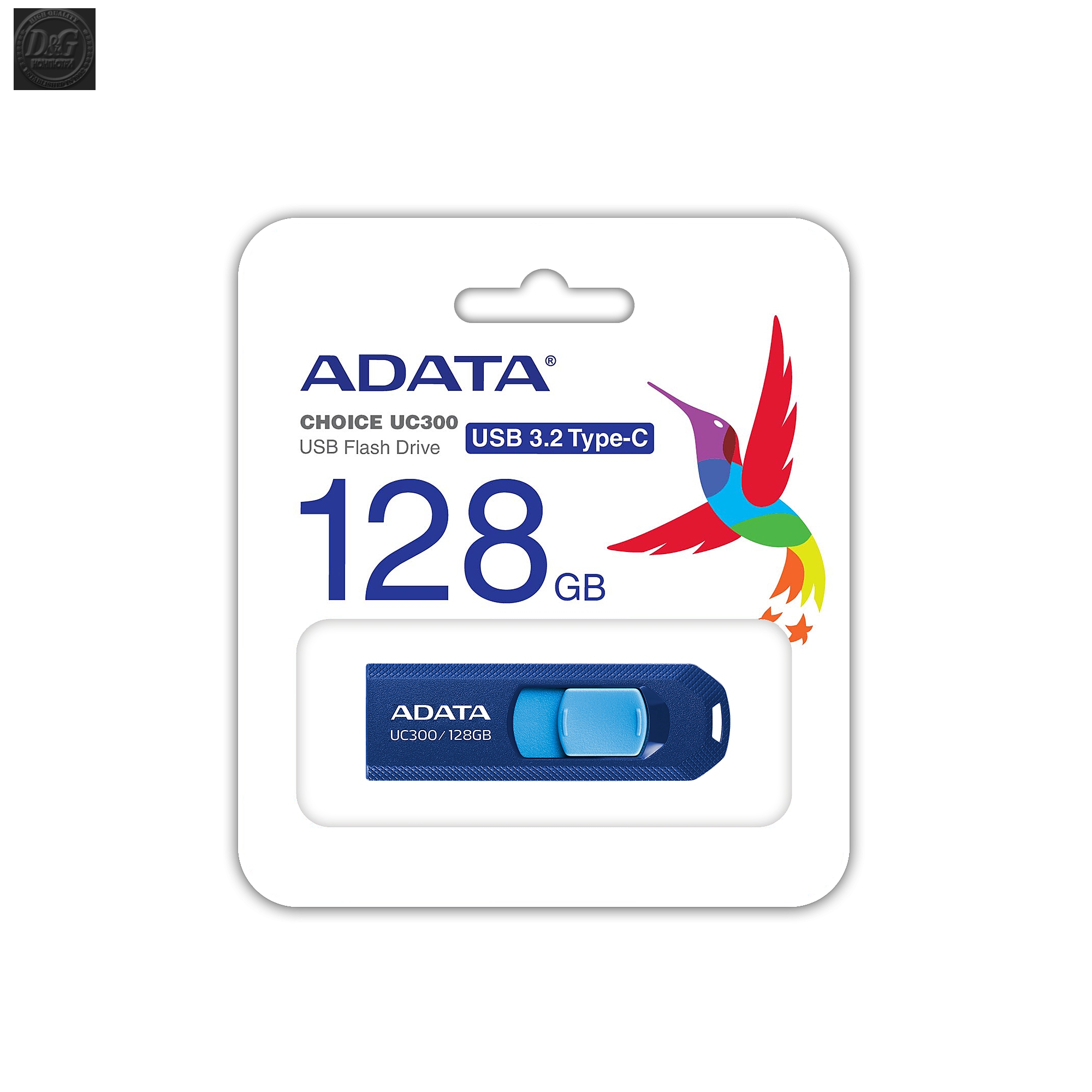 128GB TYPE-C UC300 ADATA BLUE