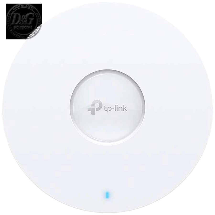 AX1800 Ceiling Mount Dual-Band Wi-Fi 6 Access Point PORT:1Г— Gigabit RJ45 PortSPEED:574Mbps at  2.4 GHz + 1201 Mbps at 5 GHzFEATURE: 802.3at POE and 12V DC, 2Г—Internal Antennas, MU-MIMO, Seamless Roaming, Band Steering, Beamforming, etc.