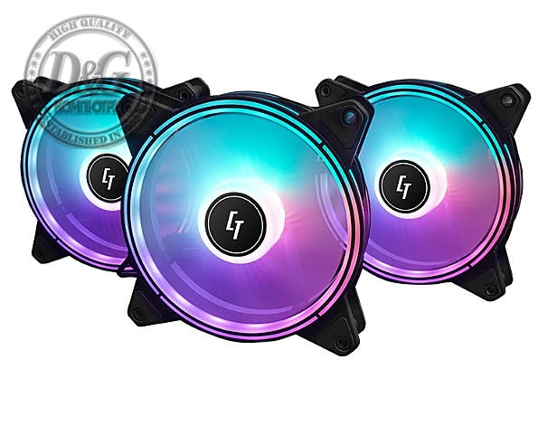 Chieftec Value 3 x RGB Fan