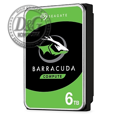 Seagate Barracuda Guardian 6TB ( 3.5", 256MB, 5400 RPM, SATA 6Gb/s )