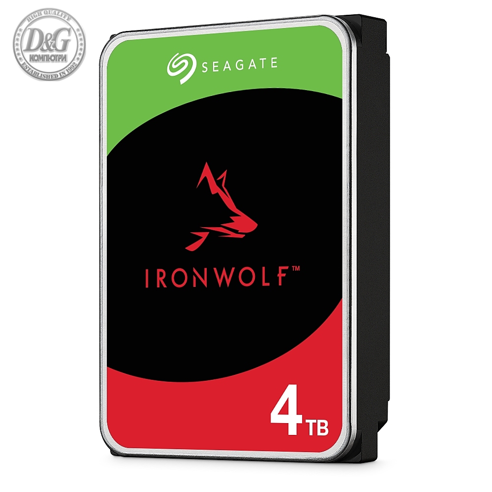 Seagate IronWolf 4TB ( 3.5", 256MB, 5400 RPM, SATA 6Gb/s )