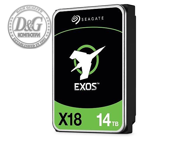 Seagate Exos X18 14TB ( 3.5", 256MB, 7200 RPM, SATA 6Gb/s )