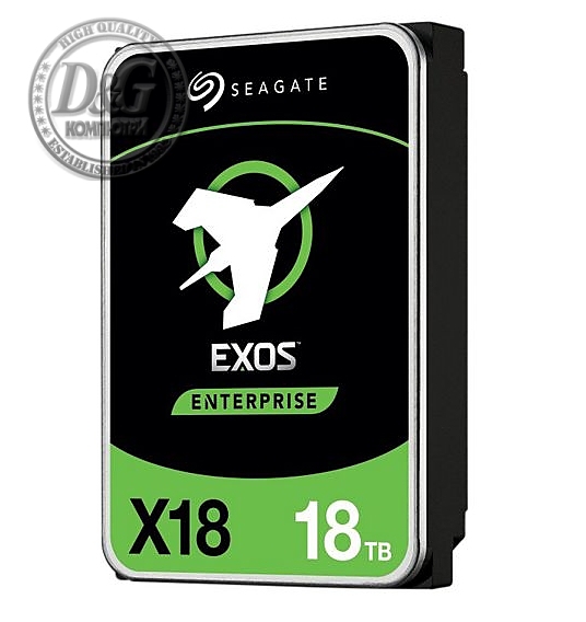 Seagate Exos X18 18TB ( 3.5", 256MB, 7200 RPM, SATA 6Gb/s )