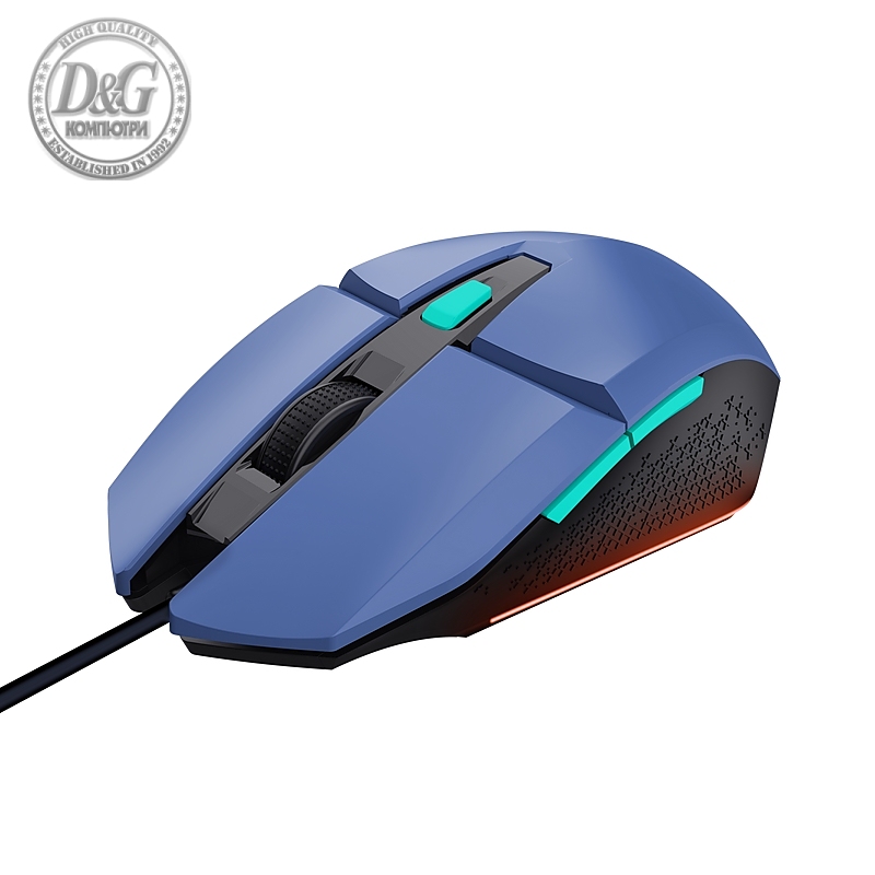 TRUST GXT109 Felox Gaming Mouse Blue