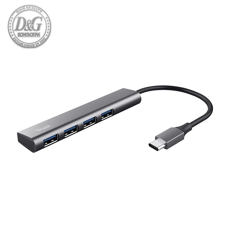 TRUST Halyx 4-PORT USB-C HUB