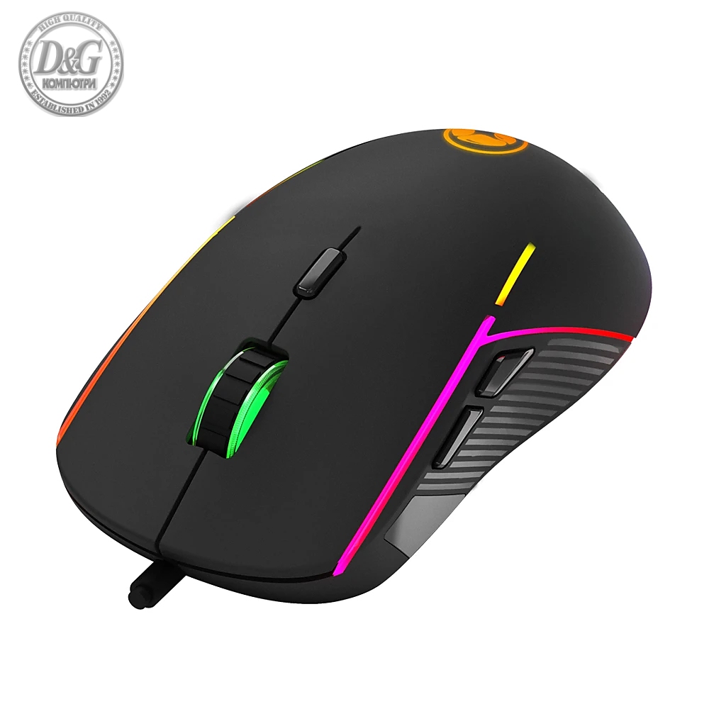 Marvo геймърска мишка Gaming Mouse G924 RGB - 10000dpi, 1000Hz, programmable