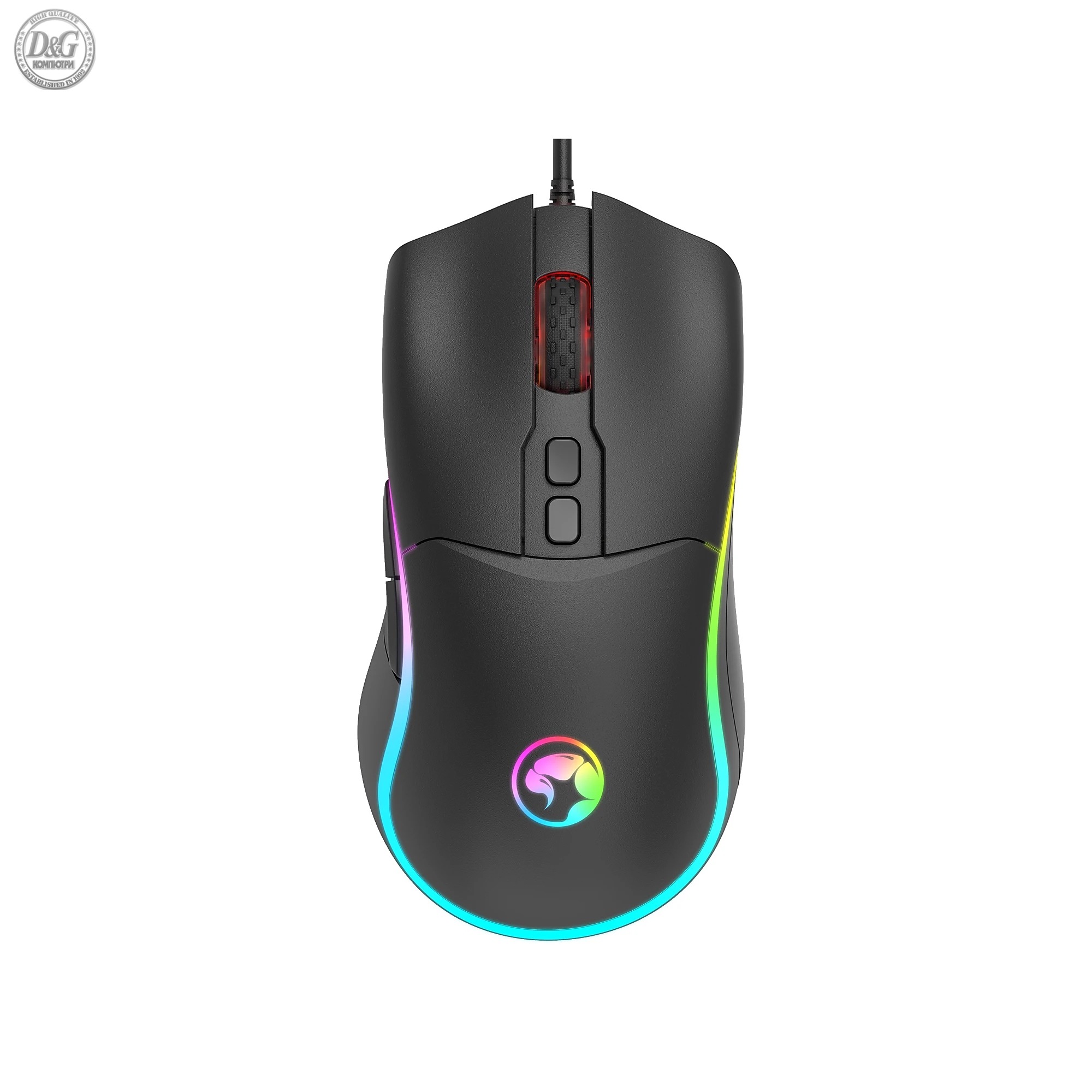 Marvo Геймърска мишка Gaming Mouse M358 RGB - 7200dpi, 7 programmable buttons