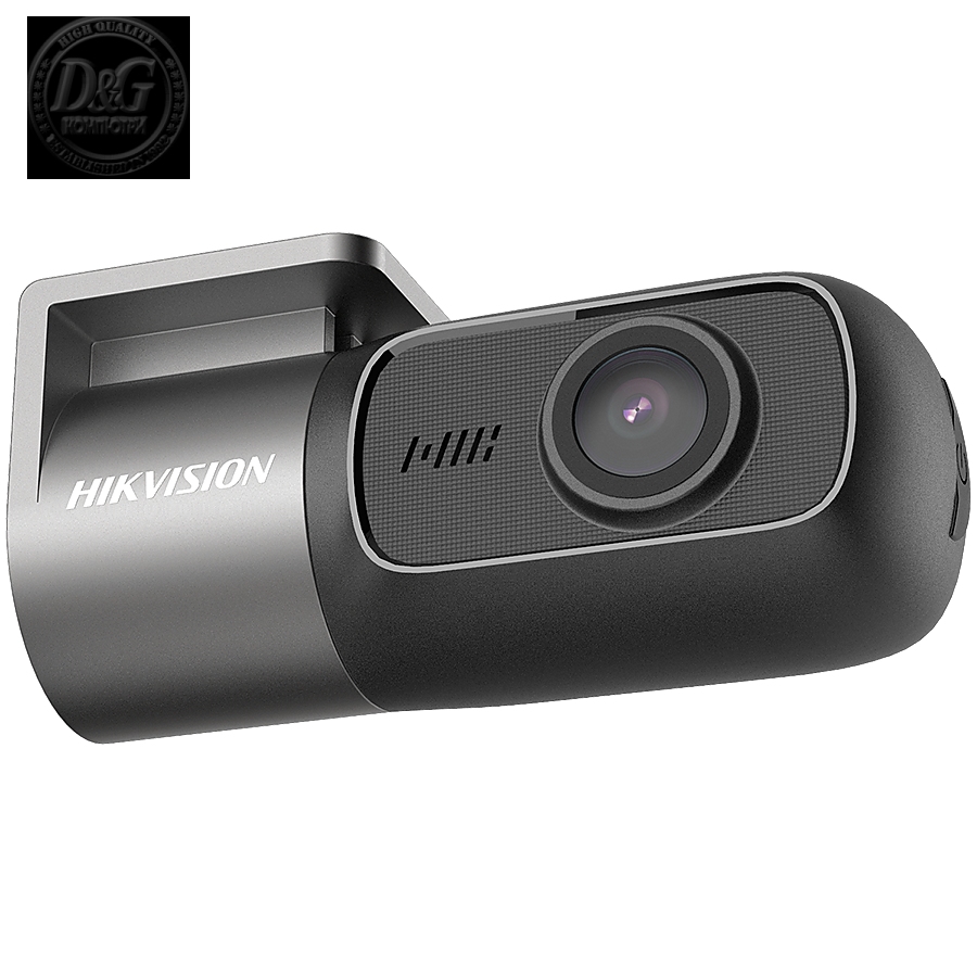 Hikvision FHD Dashcam D1 Pro, 30 fps@1440P, H265, FOV 102°, micro SD up to 256 GB, built-in MIC and speaker, Wi-Fi, G-sensor, mini USB, Rotation angle 330°