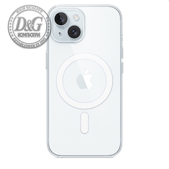 Apple iPhone 15 Clear Case with MagSafe