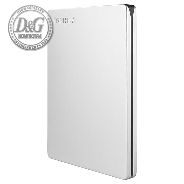 Toshiba Canvio Slim 2TB Silver ( 2.5", USB 3.2 )