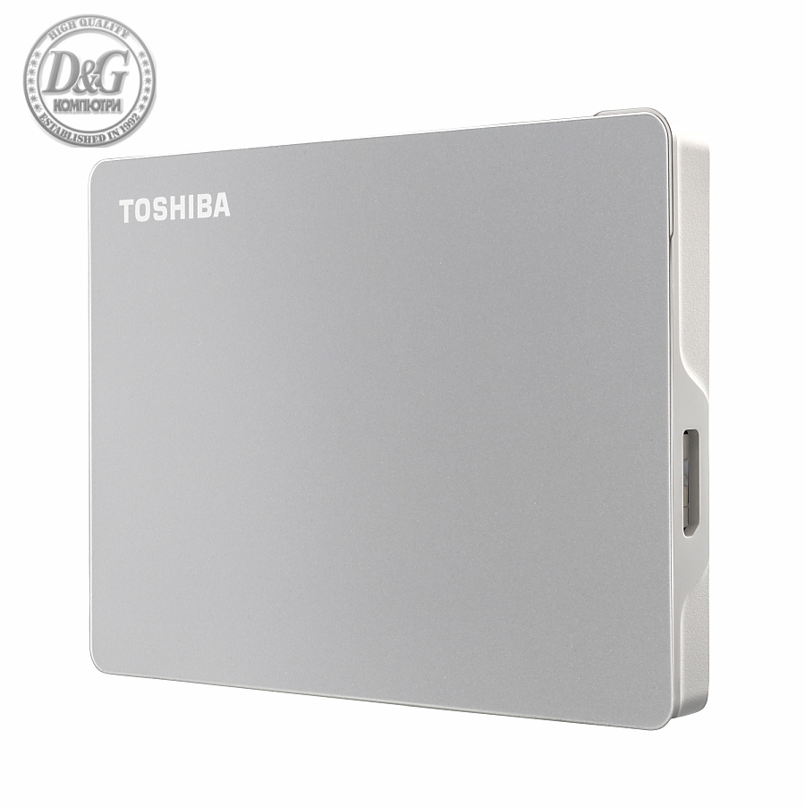 Toshiba Canvio Flex 1TB Silver ( 2.5", USB 3.2 )