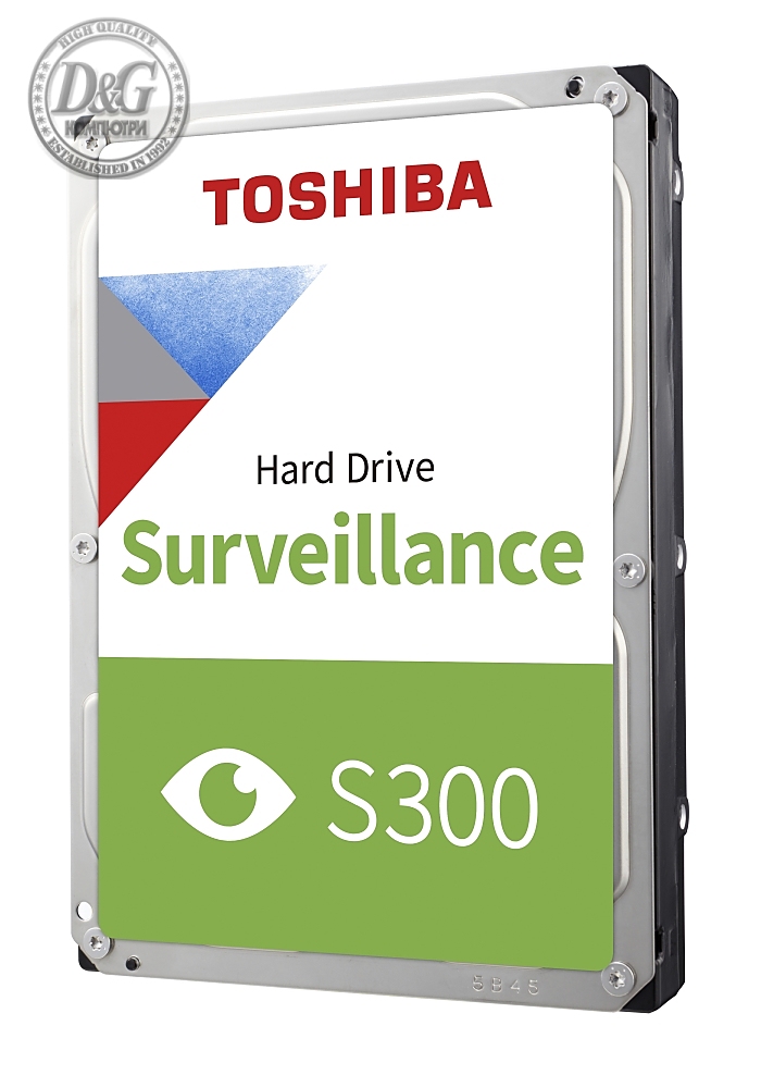 Toshiba S300 4TB ( 3.5", 128MB, 5900 RPM, SATA 6Gb/s )