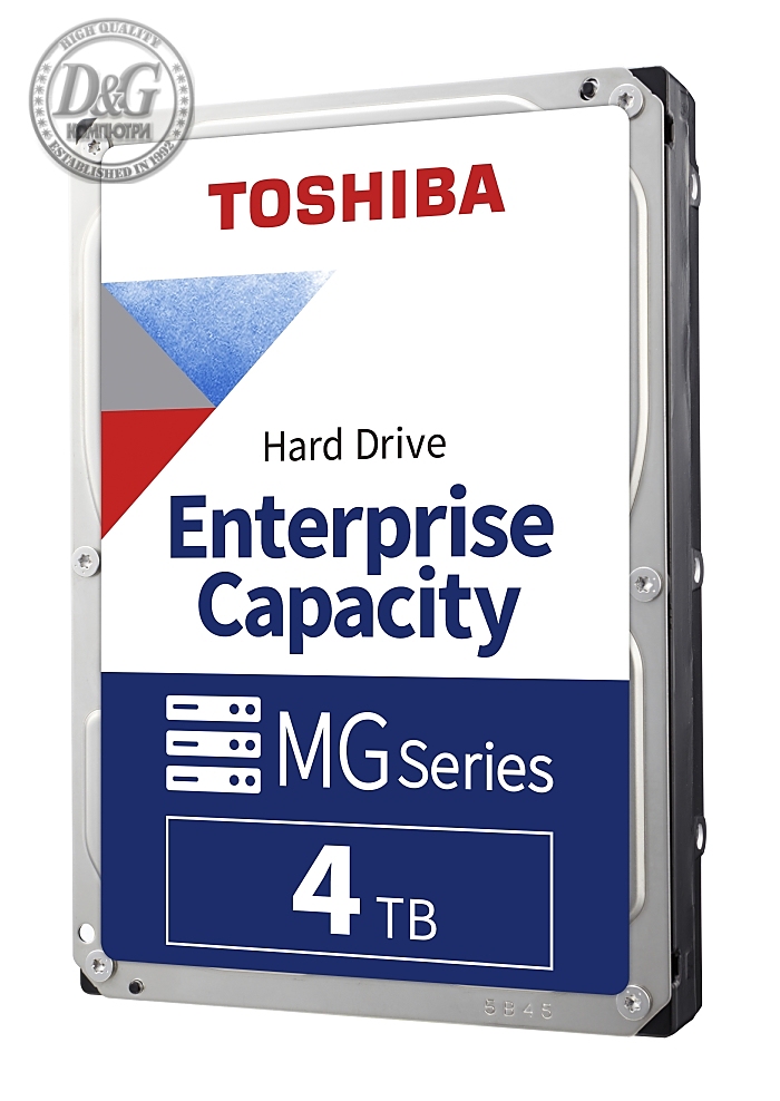 Toshiba MG Enterprise 4TB ( 3.5", 256MB, 7200 RPM, SATA 6Gb/s )