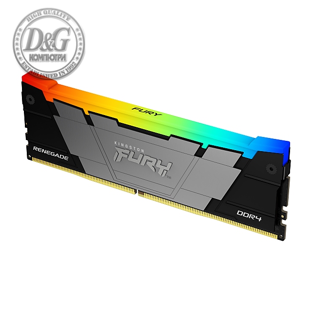 Памет Kingston FURY Renegade RGB 16GB DDR4 3600MHz CL16 KF436C16RB12A/16