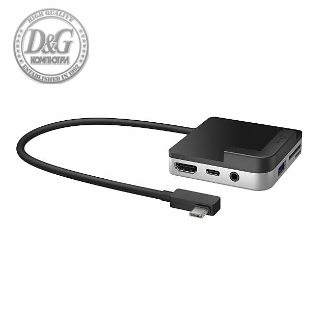 Докинг станция j5create JCD612, USB-C към 4K 60 Hz, HDMI, За iPad Pro