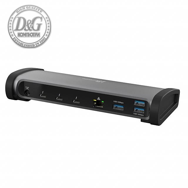 Докинг станция j5create JTD562, Thunderbolt 4, USB-C, 8K