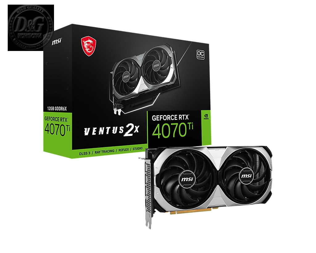 MSI RTX4070TI VENTUS 2X 12G OC