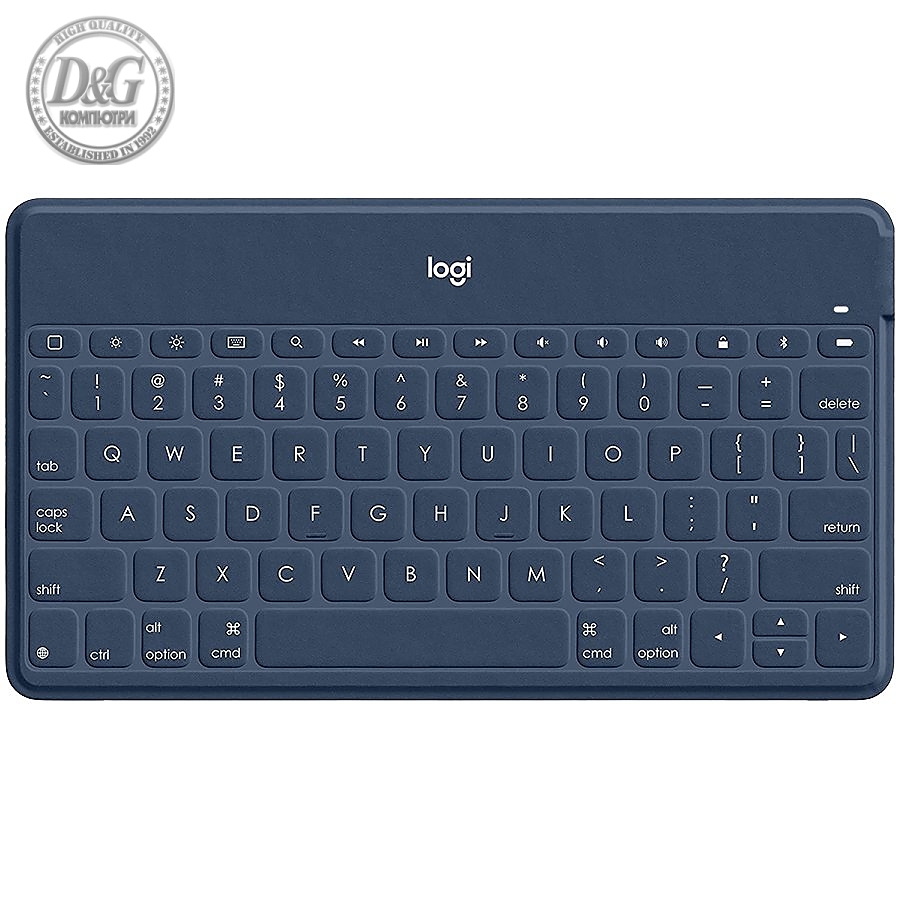 LOGITECH Keys-To-Go Bluetooth Portable Keyboard - CLASSIC BLUE - US UNT'L