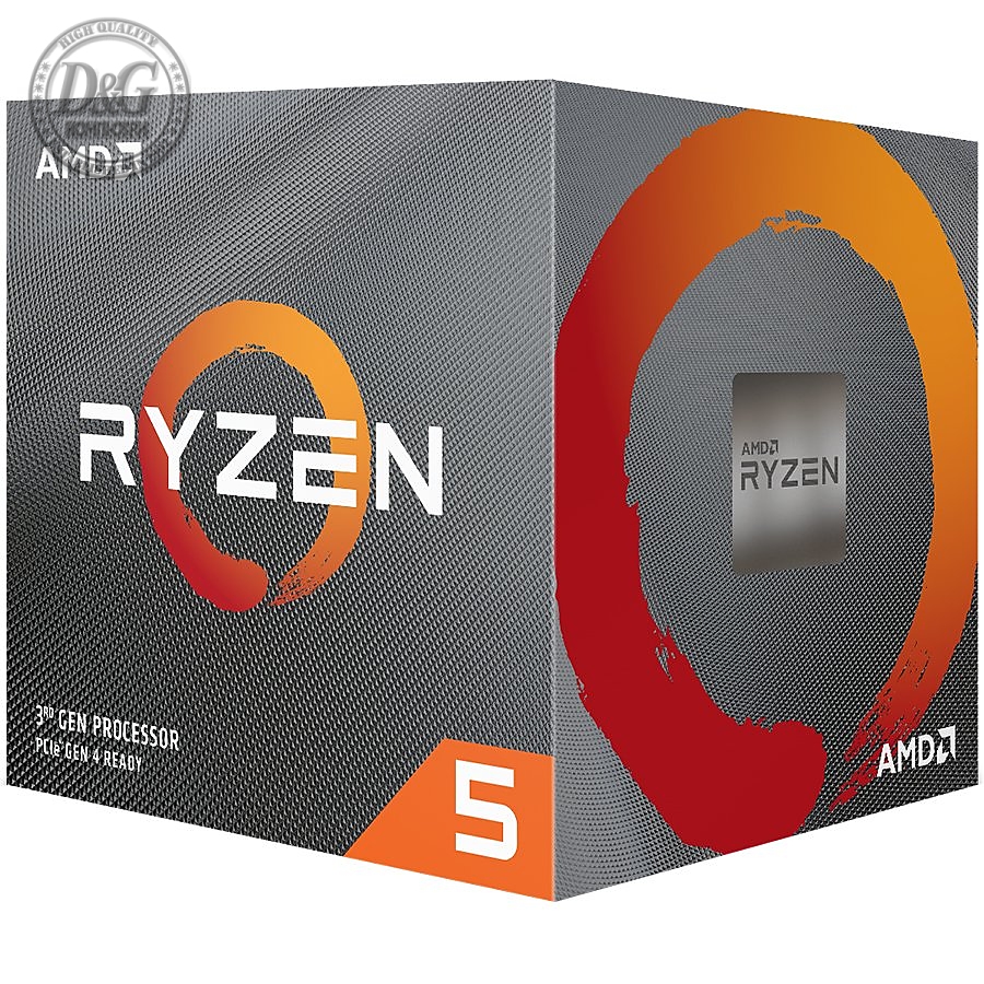 AMD CPU Desktop Ryzen 5 6C/12T 3600 (4.2GHz,36MB,65W,AM4) box with Wraith Stealth cooler