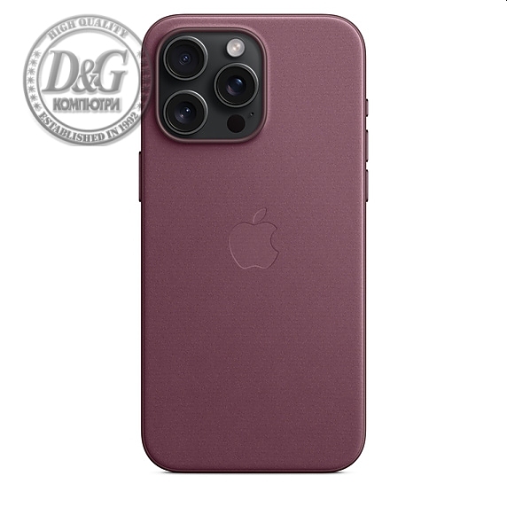 Apple iPhone 15 Pro Max FineWoven Case with MagSafe - Mulberry