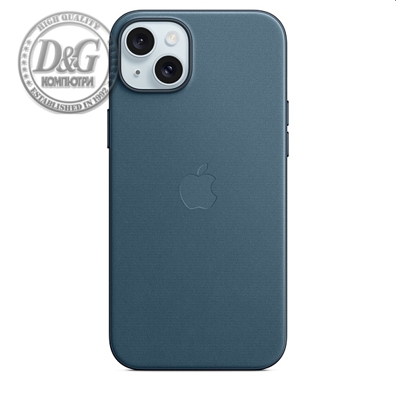 Apple iPhone 15 Plus FineWoven Case with MagSafe - Pacific Blue