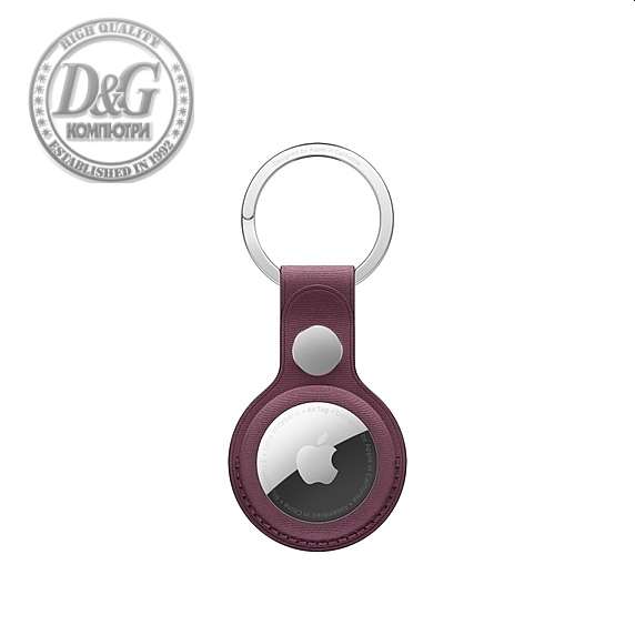 Apple AirTag FineWoven Key Ring - Mulberry