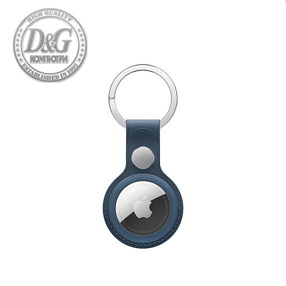 Apple AirTag FineWoven Key Ring - Pacific Blue