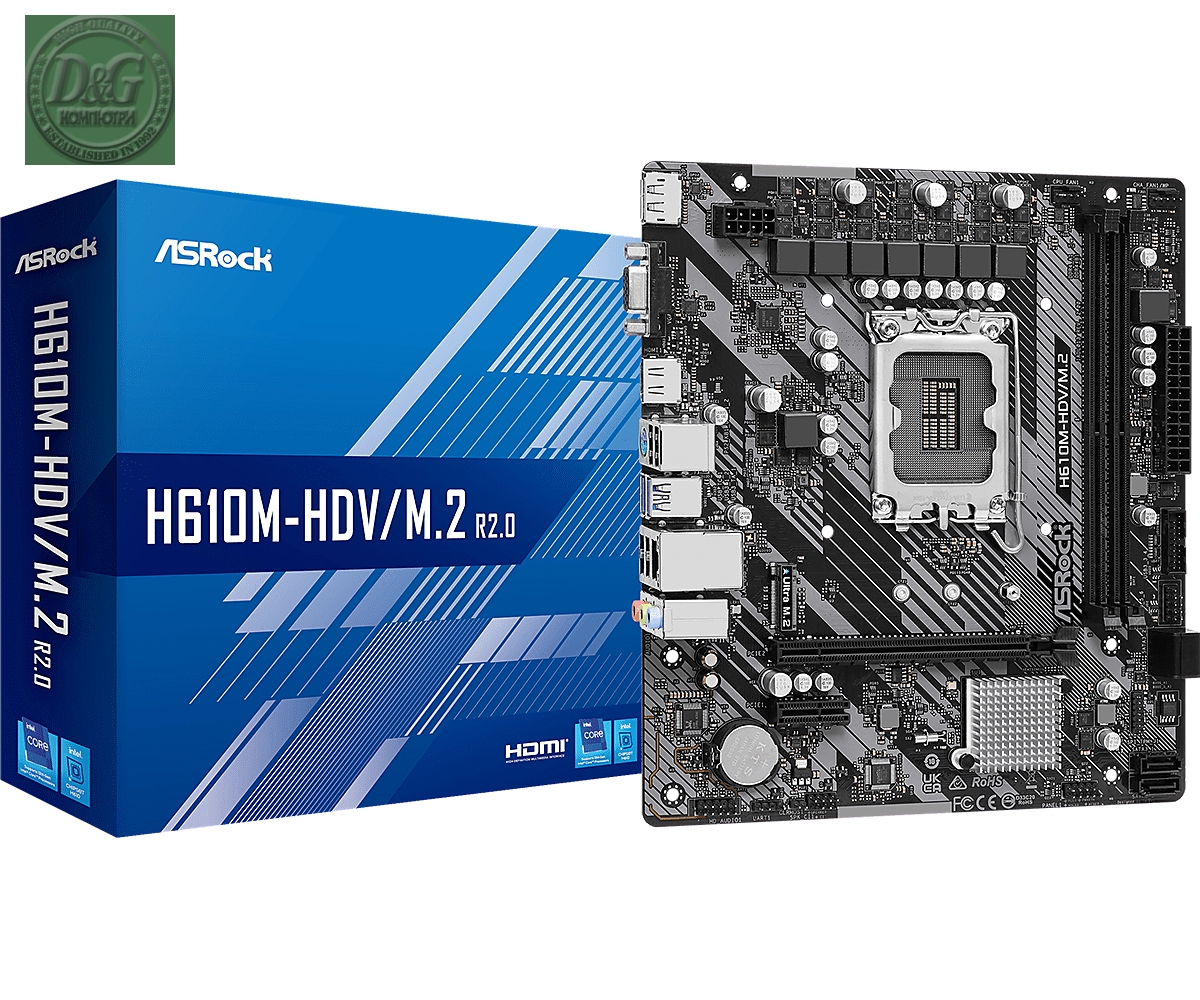 ASROCK H610M-HDV/M.2 R2.0/DDR4