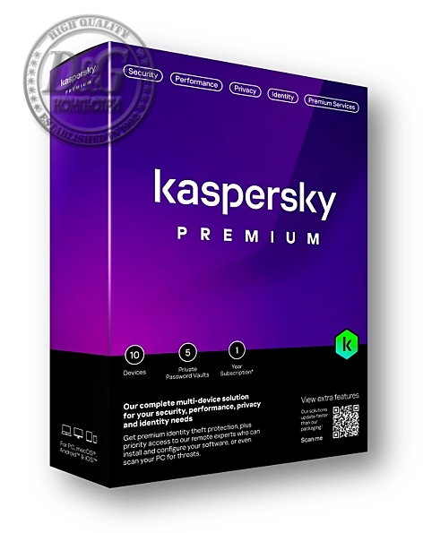 Kaspersky Premium + Customer Support Eastern Europe  Edition. 1-Device 2 year Base Download Pack