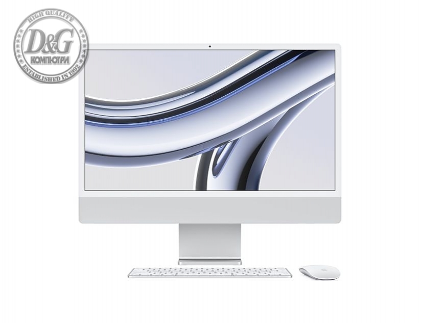 Apple iMac 24" SILVER/M3 8C CPU/8C GPU/8GB/256GB-ZEE