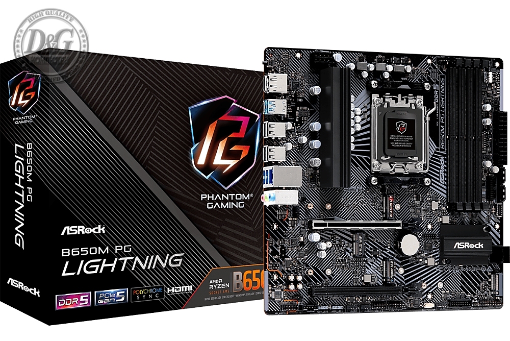 Asrock B650M Phantom Gaming Lightning