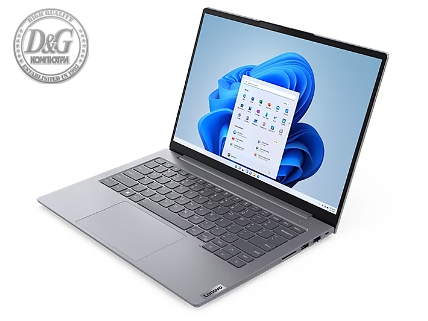 Lenovo ThinkBook 14 G6 AMD Ryzen 7 7730U (up to 4.5GHz, 16MB), 32GB (16+16) DDR4 3200MHz, 1TB SSD, 14" WUXGA (1920x1200) IPS AG, AMD Radeon Graphics, WLAN, BT, 1080p&IR Hybrid  Cam, Backlit KB, FPR, Arctic Grey, DOS, 3Y