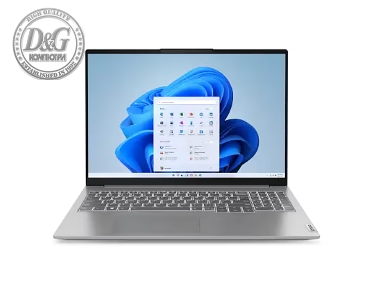 Lenovo ThinkBook 16 G6 Intel Core i7-13700H (up to 5.0GHz, 24MB), 16GB DDR5 5200MHz, 1TB SSD, 16" WUXGA (1920x1200) IPS AG, Intel Iris Xe Graphics, WLAN, BT, FHD&IR Cam, Backlit KB, Arctic Grey, Win11Pro, 3Y CCI