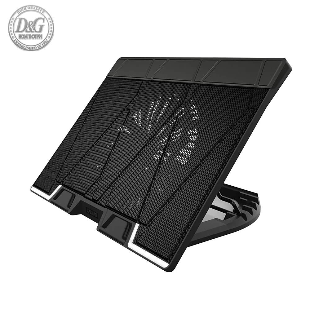 Zalman Охлаждане за лаптоп Notebook Cooler 17" Black ZM-NS3000