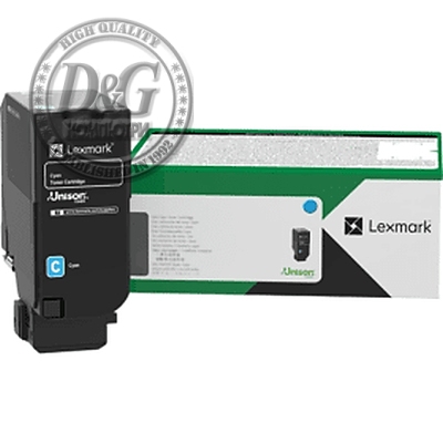 Lexmark 71C2XC0 CS/X73x Cyan Return Programme 12.5K Toner Cartridge