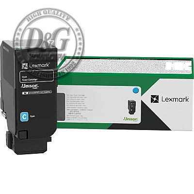 Lexmark 71C20C0 CS/X73x Cyan Return Programme 5K Toner Cartridge