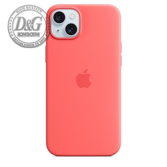 Apple iPhone 15 Plus Silicone Case with MagSafe - Guava